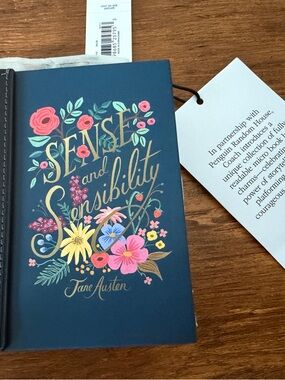 Coach Floral 'Sense and Sensibility' Book Clasp Keychain Wallet - Jane Austen
